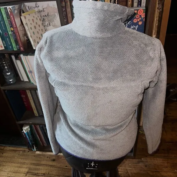Patagonia purple & gray S re-tool snap gorpcore pullover - Image 4