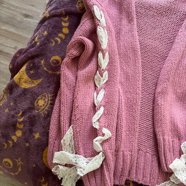 Lilac Hollister Cardigan  - Image 3