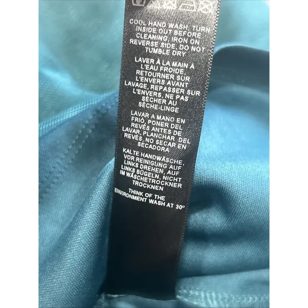 ASOS Women's‎ Teal Lace Halter Maxi Dress Open Back Tulle Formal Prom Size 4 - Image 8