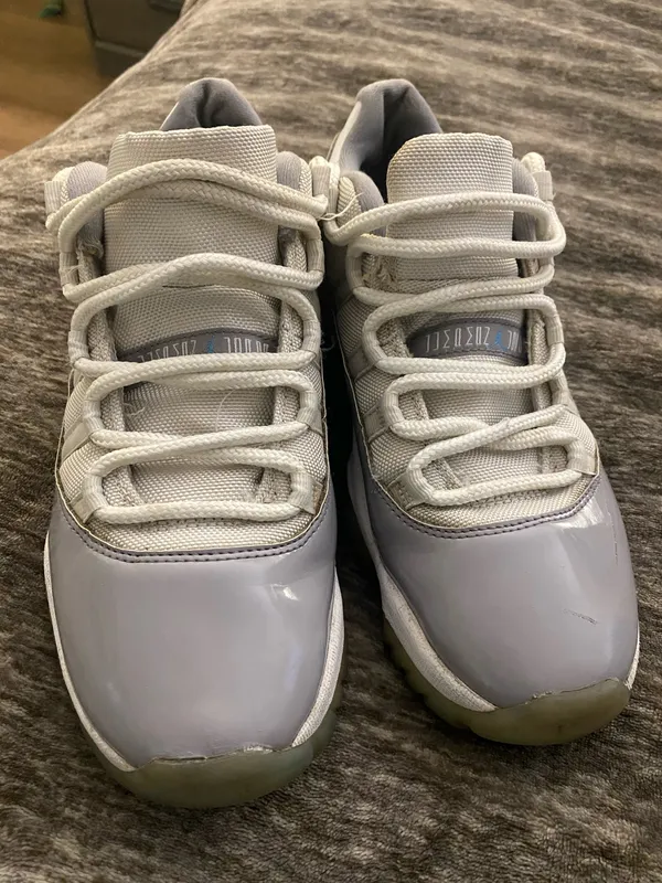 Air Jordan 11 Low Cement Grey Men’s Sneakers Shoes Size 9.5 - Image 2