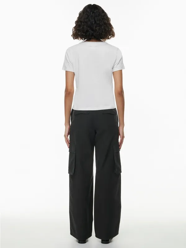 Aritzia Tna New Highway Cargo Pant‎ Black Womens Size 8 - Image 3