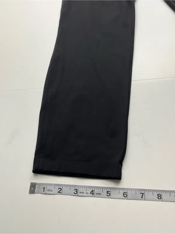 Lululemon‎ On The Fly Pant *28" Womens Size 6 Black W5ALWS Pull-on Stretch *FLAW - Image 12