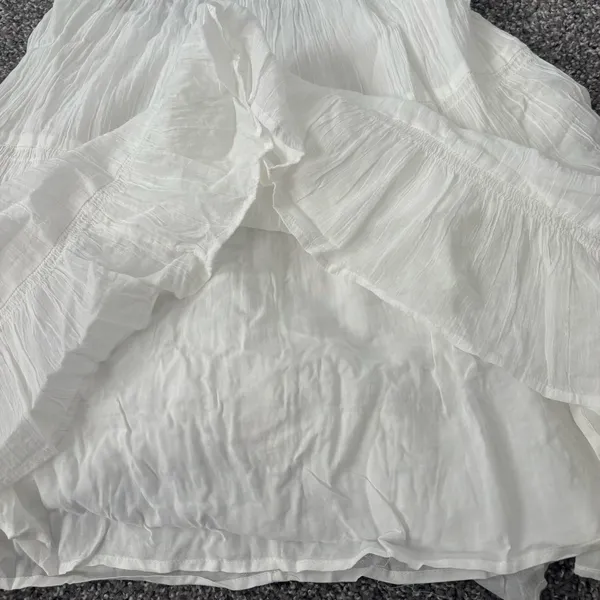 Urban Outfitters Open Back White Mini Sundress - Image 3