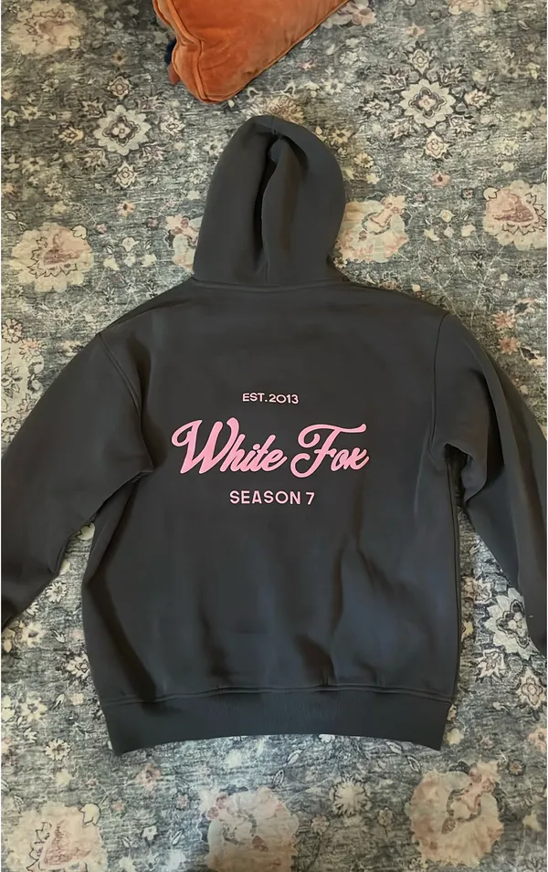 White Fox Season Boutique 7 Oversized Hoodie - Image 3