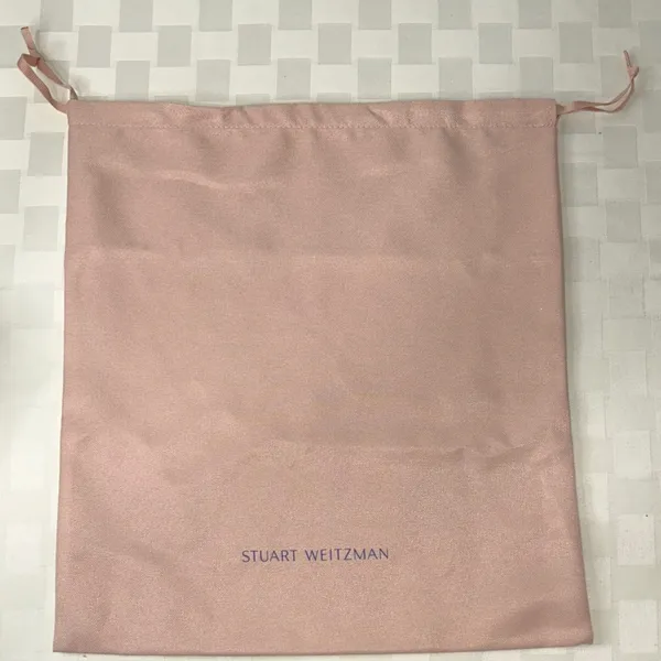 Stuart Weitzman Pink Dust Bag - Image 2