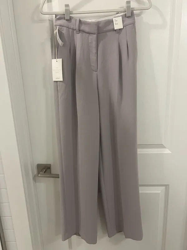 NWT wilfred The Effortless Pant Morado Grey - Image 2