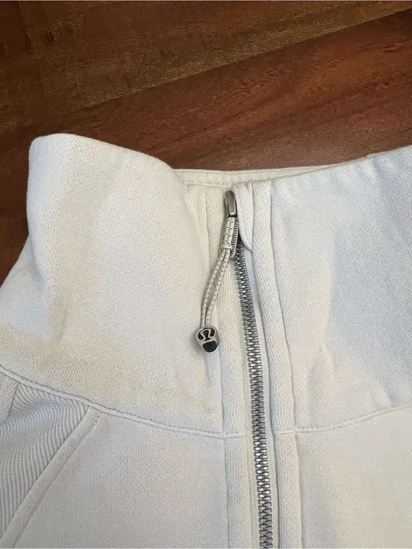 Lululemon Scuba Half Zip Pullover Ivory XS/S - Image 2
