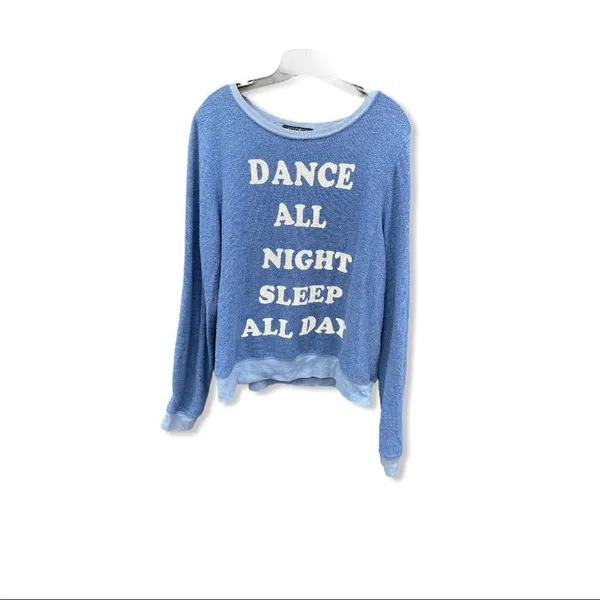 Wildfox "Dance All Night Sleep All Day" Jumper - Image 2