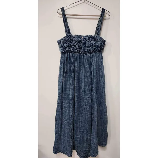 NWT Free People Dolly Midi Dress Size M. A49 - Image 3