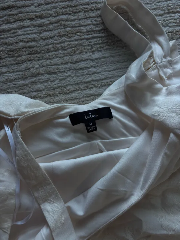 Lulus Dress Mini White - Image 4