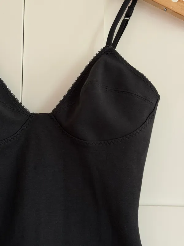 NWT Skims Cotton Shapewear Thong Bodysuit XS - Image 4