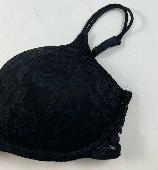 36B black lace padded push up bra Size undefined - Image 2