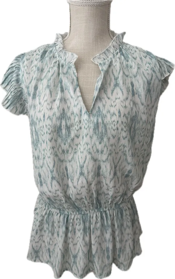 Voy Blouse Blue - Image 3