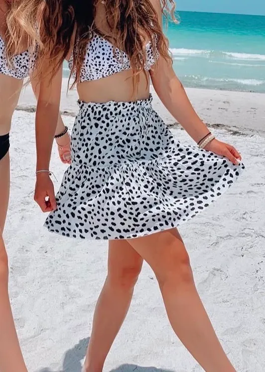 Amazon White Dotted Skirt - Image 2