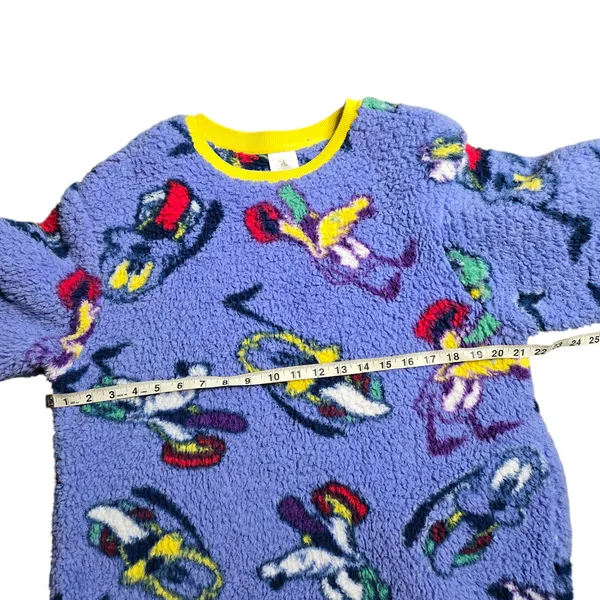 Disney Parks Fleece‎ Women's Pluto Dog Pullover Sweater Size: M - Image 2