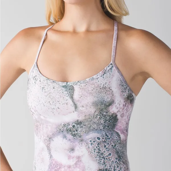 LULULEMON POWER Y TANK LUON SUGAR CRUSH MULTI PRINT - Image 2