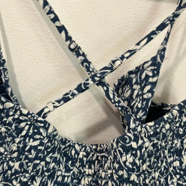 Windsor Blue & White Floral Maxi Dress Size Small‎ - Image 6