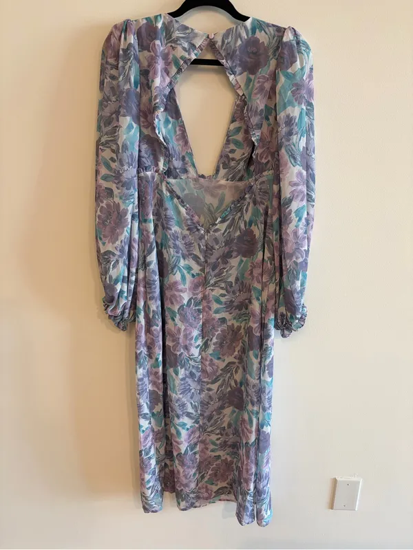 NWT For Love and Lemons Shelly Midi Dress Size L - Image 6