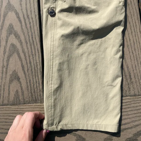 Eastern Mountain Sports women’s tan khaki hiking pants 2 excursion compass pants - Image 3