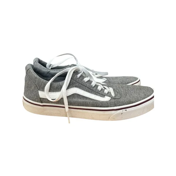 Vans Ward Low Top Grey Speckled Jersey Skate Shoes Women's - Size 9.5 Sneakers - Image 3