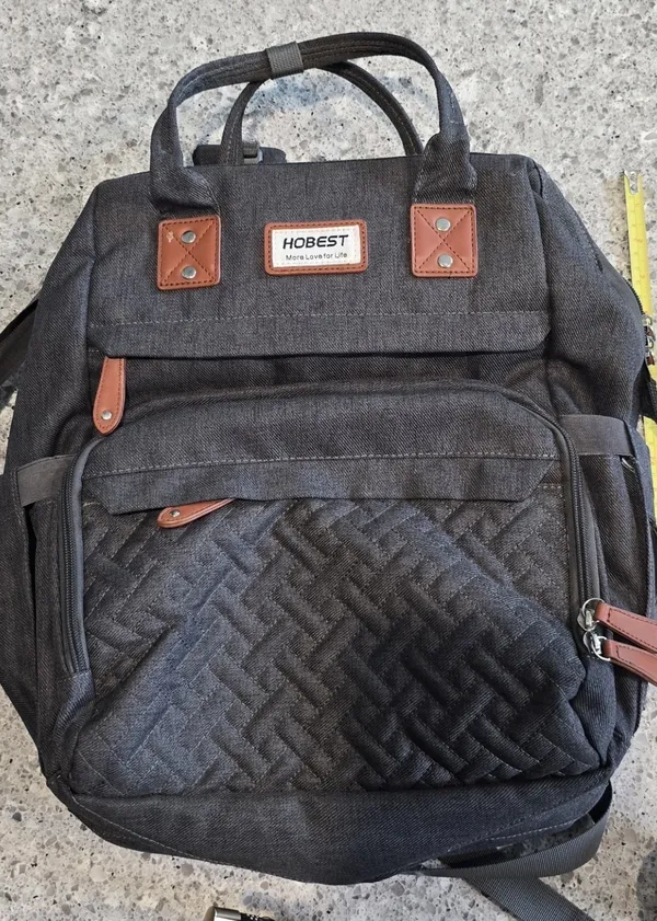 Hobest backpack gray new without tags - Image 2