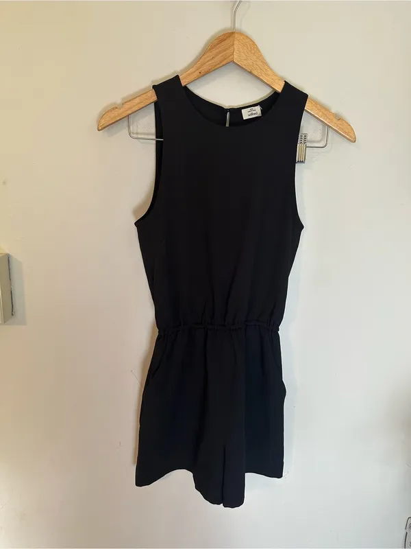 Wilfred Aritzia Rive romper black xxs - Image 2