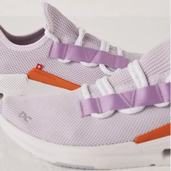 On Cloudeasy Running Lilac Mesh Athletic Sneakers - Image 3