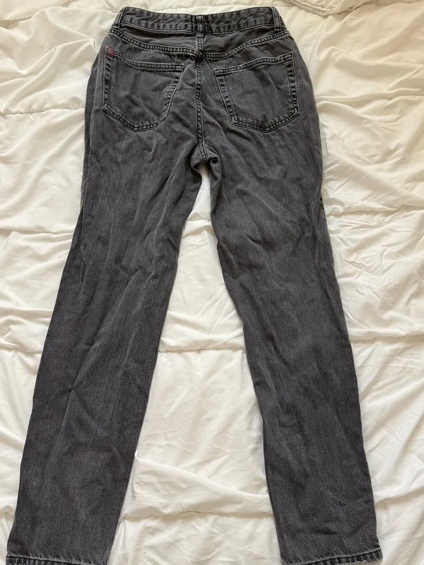 BDG Urban Outfitters Dark Grey Black Jeans - Image 4