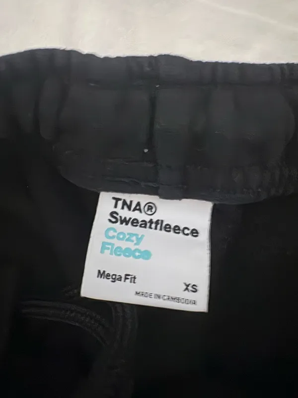 Mega Aritzia Fleece Sweatpants TNA Cozy - Image 5