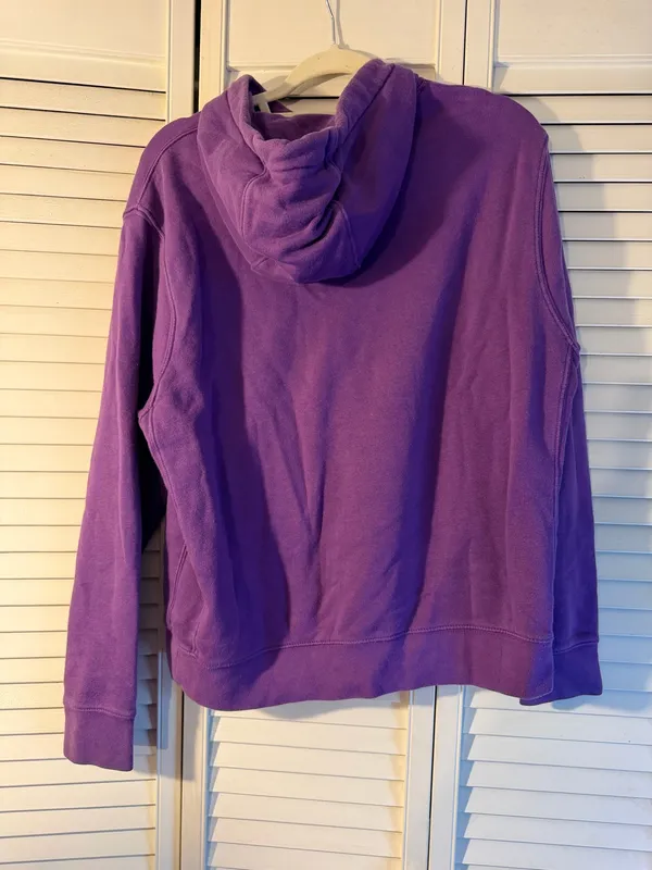Purple Nike Hoodie Women’s - Image 2
