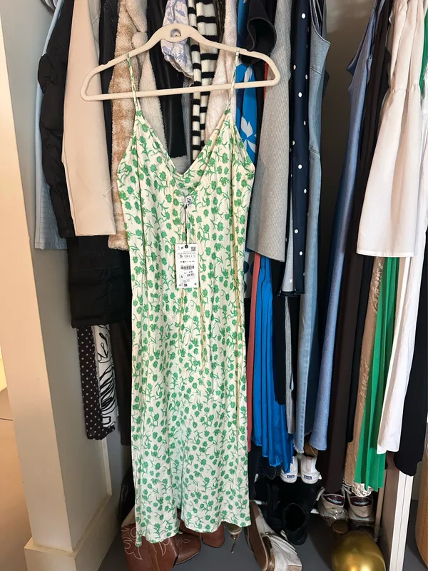 ZARA Silk Dress - Image 3