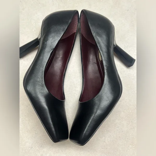 Franco sarto Finley Black Leather Franco Sarto Pumps - Image 9