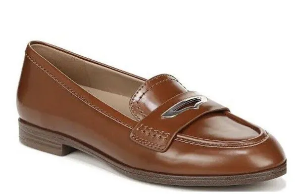 27 EDIT GEORGIANA LOAFER TAN Size 8M - Image 2