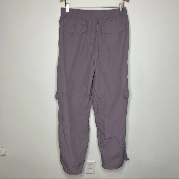 Wilo the label lavender cargo‎ parachute pants size medium Purple - Image 5