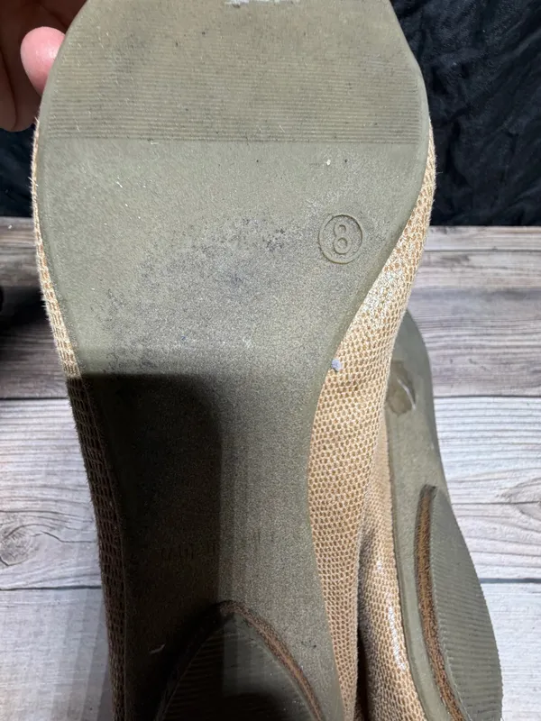 Old Navy Shoes Womens 8 Ballet Flats Brown - Image 4