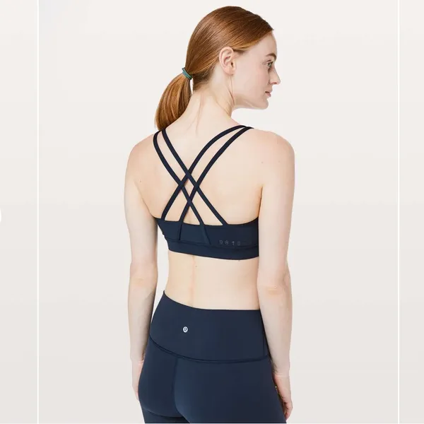 Lululemon Energy Bra 20 Year Collection in True Navy Limited Edition - Image 3