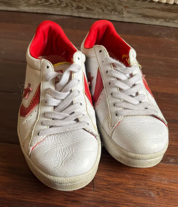 Converse Red / White Stripe Classic - Image 2