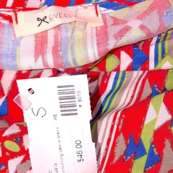Everly size small boho shift dress; new with tags - Image 7
