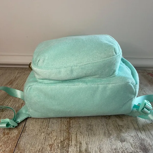 NWT Stoney Clover Lane x Target Mint Green Terry Backpack Full Size Beach Pool - Image 6