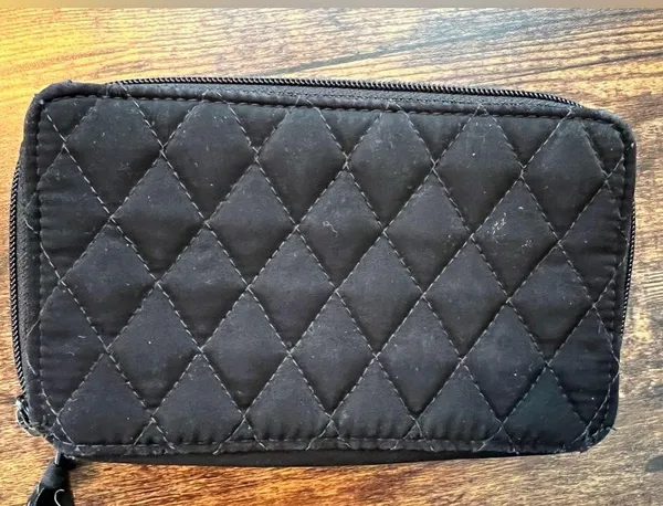 Vera Bradley | black microfiber women’s wallet. - Image 6