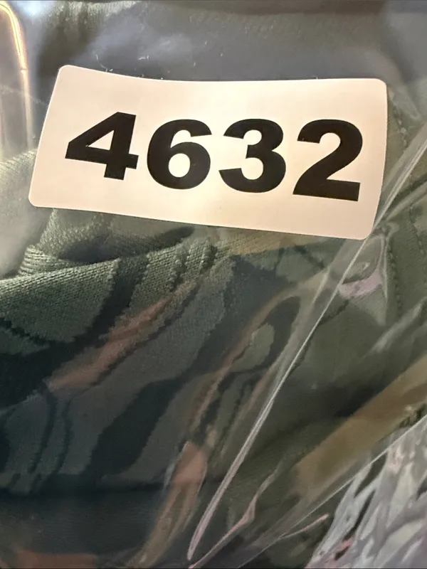 GYMSHARK‎ Power Leggings In Green Swirl Print Size Small - Image 8