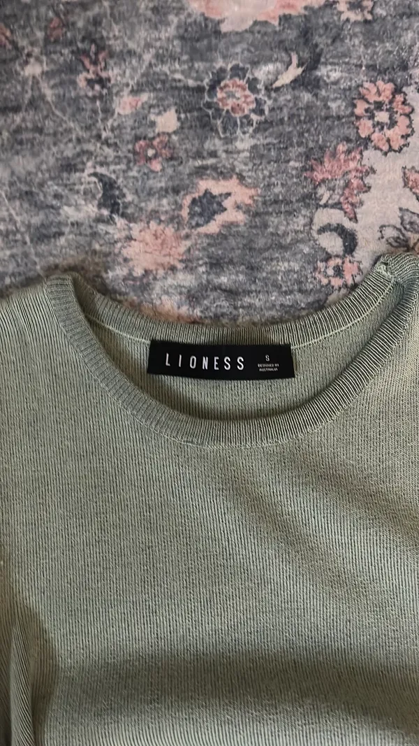 Lioness Princess Polly Dress Military Minds Mini Sage - Image 2