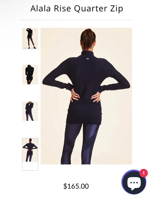 Alala Rise‎ Quarter Zip size M - Image 7
