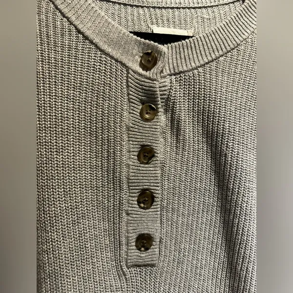 Aerie Oversized Henley Sweater - Image 5