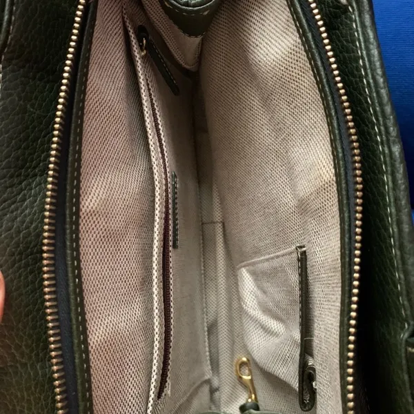 Dooney &‎ Bourke Green and Tan Handbag - Image 11
