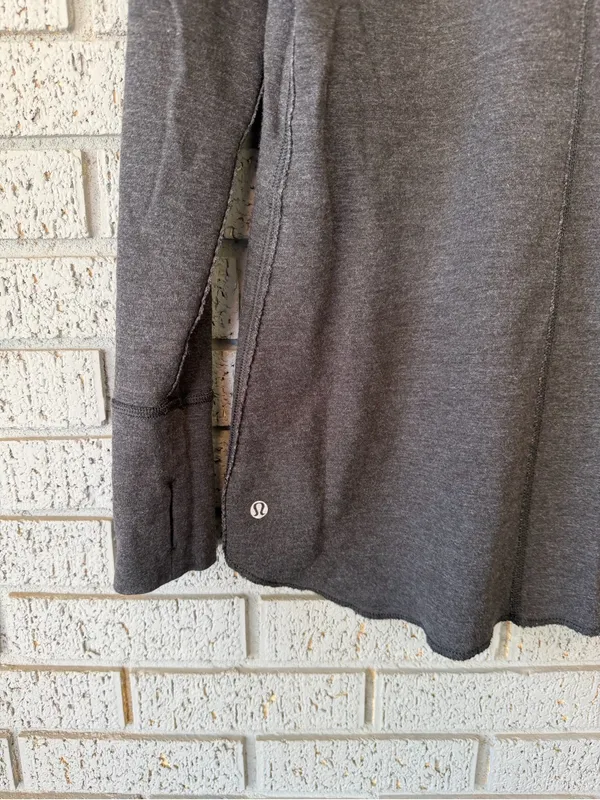 Lululemon Open Your Heart Long Sleeve Reversible Striped Yoga Running Workout - Image 13