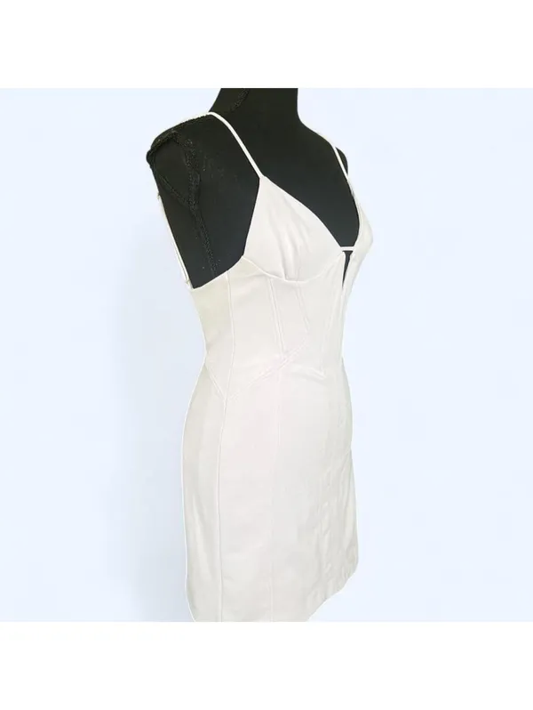 Zara lilac bodycon mini dress fairycore soft girl size small 💜 - Image 2
