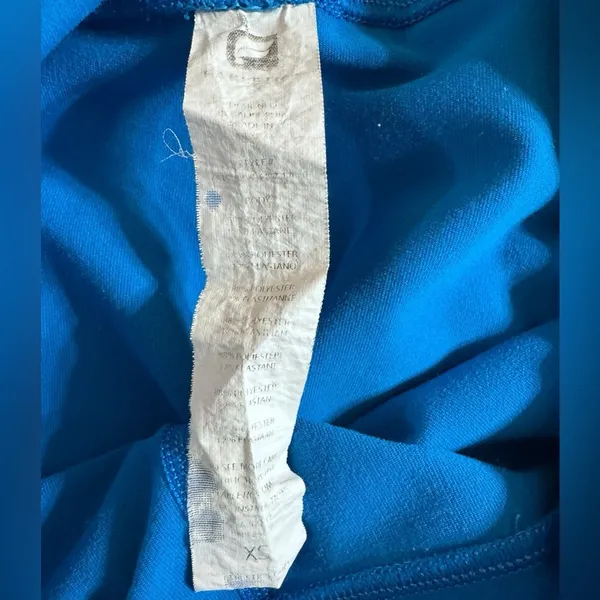 Fabletics blue Cropped Athletic Compression Leggings Size xsmall - Image 3
