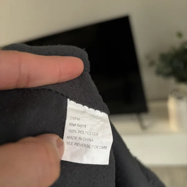 One Size Gray Sherpa Poncho - Image 3