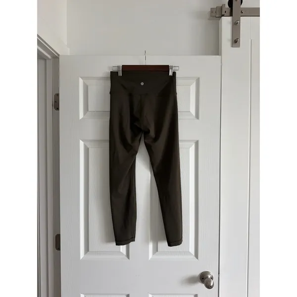 Lululemon Wunder Train High-Rise Tight 25 Dark Olive Green Size 8 W5CQDS - Image 3